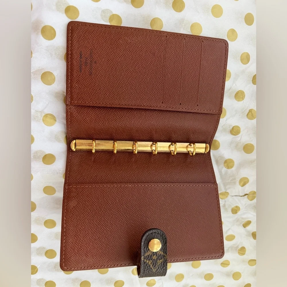 Authentic Louis Vuitton Monogram Agenda W/Entrupy COA - Picture 11 of 14